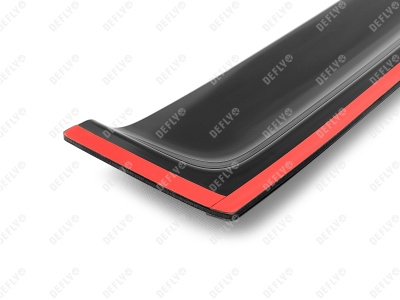 Дефлекторы окон Geely Coolray, Belgee X50, 2018-н.в., комплект 6 шт.