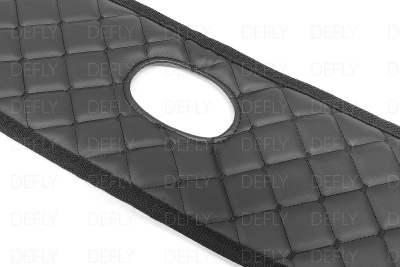 Утеплитель радиатора для Toyota Ipsum (SXM10), 1998-2001, рестайлинг, экокожа черная 