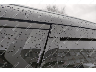 Дефлекторы окон 2D Geely Coolray, Belgee X50, 2018-н.в., комплект 4 шт.