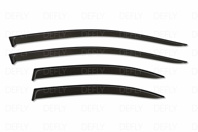 Дефлекторы окон Mitsubishi Lancer (CY), 2007-2017, седан