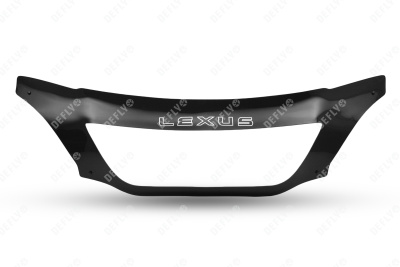 Дефлектор капота Lexus RX, Toyota Harrier (XU30), 2003-2013, с рамкой