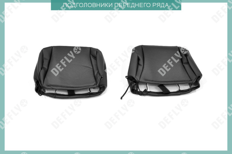 Чехлы на сиденья Toyota Mark II (X90), 1992-1996, экокожа черная