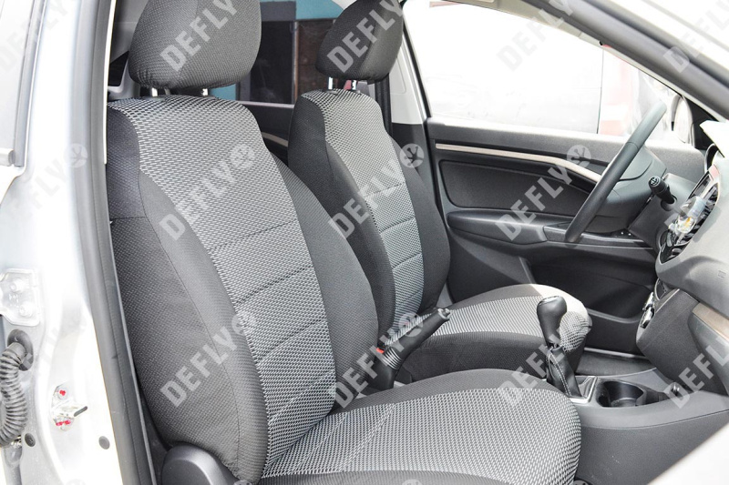 Чехлы на сиденья Лада Веста, 2015-н.в., седан, задний ряд 60/40, жаккард