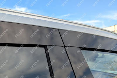 Дефлекторы окон 2D Geely Monjaro, 2021-н.в., комплект 6 шт.