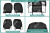 Чехлы на сиденья Renault Logan (L90), 2004-2016, экокожа черная/жаккард