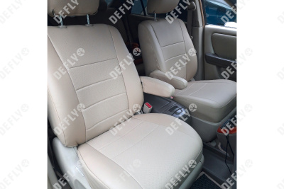 Чехлы на сиденья Lexus RX300 (XU10), 2000-2003, экокожа бежевая