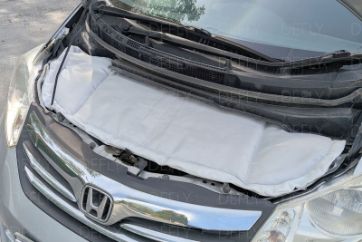 Автоодеяло и утеплитель радиатора Honda Freed (GB3, GB4), 2011-2014, рестайлинг