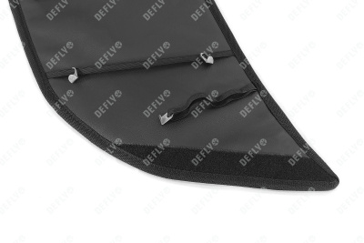 Утеплитель радиатора для Honda CR-V (RE, RM), 2012-2015, экокожа черная