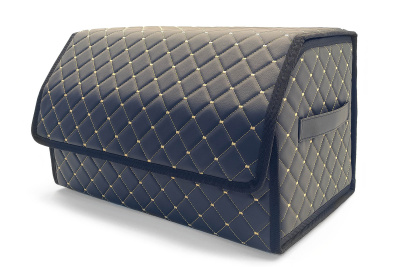 Органайзер для авто 50*29*29 черный/бежевая отстрочка