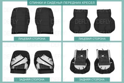 Чехлы на сиденья Toyota Wish (XE10), 2003-2009, 7 мест, жаккард