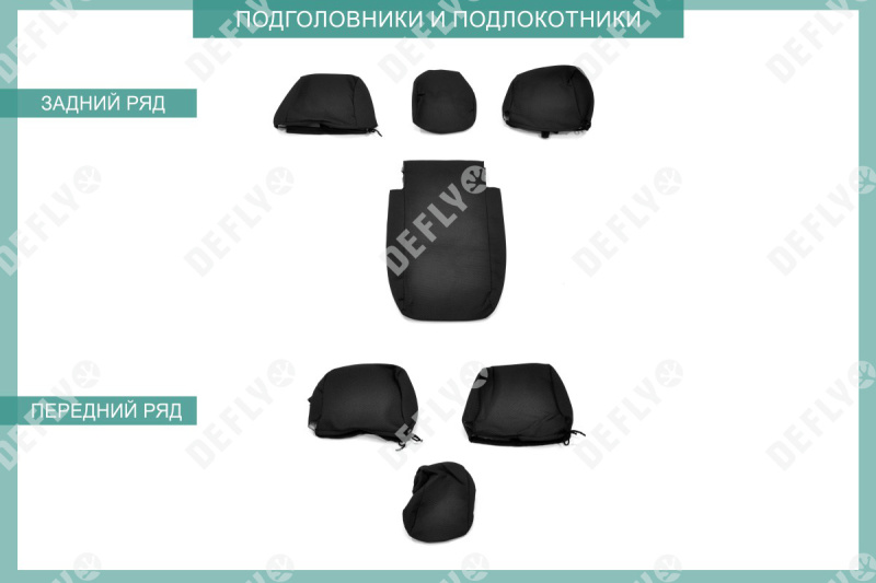 Чехлы на сиденья Toyota Allion/Premio (T240), 2001-2007, жаккард 