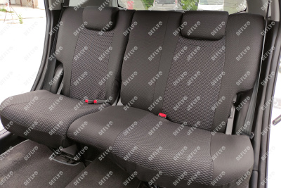 Чехлы на сиденья Honda Fit (GE, GP), 2007-2013, жаккард