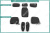 Чехлы на сиденья Lexus RX (XU10), 2000-2003, рестайлинг, экокожа черная Чехлы на сиденья Lexus RX (XU10), 2000-2003, рестайлинг, экокожа черная