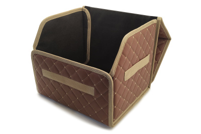 Органайзер для авто 35*29*29 паприка/бежевая отстрочка