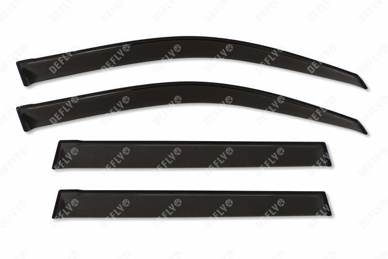 Дефлекторы окон Toyota Land Cruiser Prado (J120), 2002-2009, 5 дверей