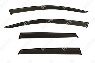 Дефлекторы окон Mazda 3/Axela (BK), 2003-2009, хэтчбек