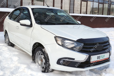 Дефлектор капота NEOFIX, для Лада Гранта 2, 2018-н.в., Sport