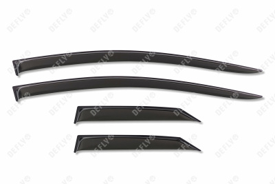 Дефлекторы окон Honda Civic (FK), 2005-2012, хэтчбек, 5 дверей