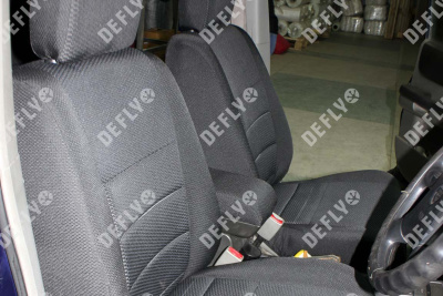 Чехлы на сиденья Nissan X-Trail (T30), 2000-2007, правый руль, жаккард 