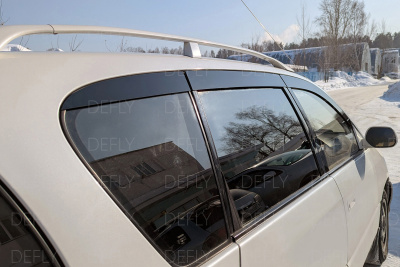 Дефлекторы окон 2D Toyota Ipsum/Gaia (SXM10), 1996-2004, комплект 6 шт.