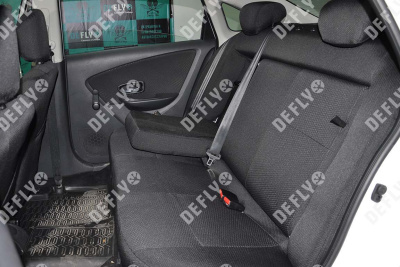 Чехлы на сиденья Nissan Almera, 2012-2019, задний ряд 60/40, жаккард 