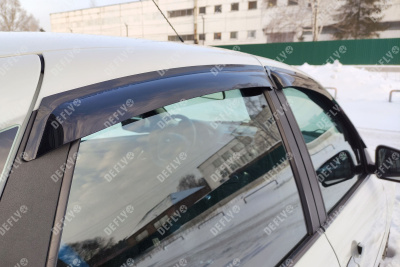 Дефлекторы окон Лада Гранта, 2014-н.в., лифтбек