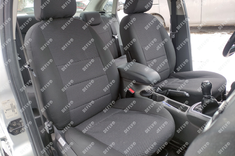 Чехлы на сиденья Ford Focus 2, 2004-2011, жаккард