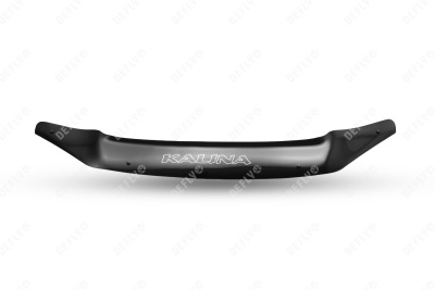 Дефлектор капота Лада Калина 2, 2013-2018, еврокрепеж