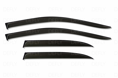 Дефлекторы окон Geely MK, 2008- 2015, седан