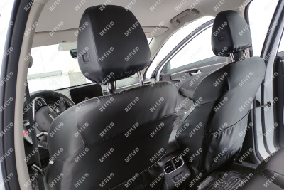 Чехлы на сиденья Haval Jolion, 2020-н.в., экокожа черная