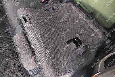 Чехлы на сиденья Toyota Tank/Roomy, Daihatsu Thor, Subaru Justy, 2016-2020, вырезы для столиков, жаккард