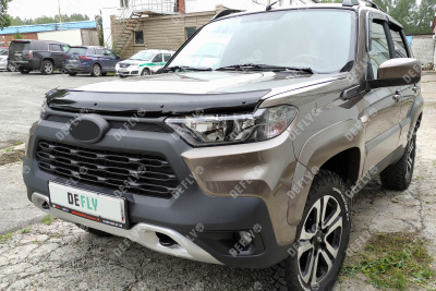 Дефлектор капота NEOFIX Лада Нива Тревел, 2020-н.в.