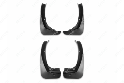 Брызговики Defly, для BMW X3 (F25), 2010-2017, комплект 4 шт.