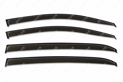 Дефлекторы окон KIA Rio X-Line, 2017-2022