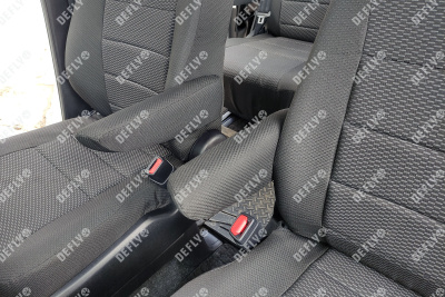 Чехлы на сиденья Toyota Noah/Voxy/Esquire (R80), 2014-2021, 4 места, капитанские кресла, жаккард