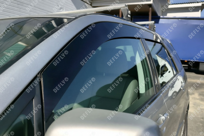 Дефлекторы окон 2D Toyota Harrier, Lexus RX (XU10), 1997-2003, комплект 4 шт.