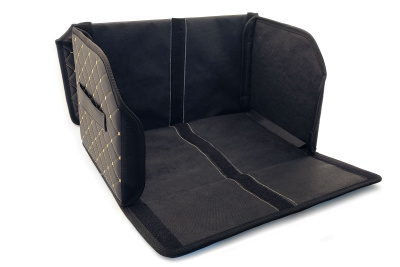 Органайзер для авто 50*29*29 черный/бежевая отстрочка