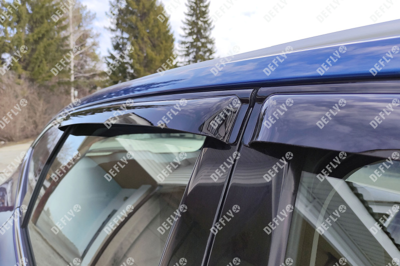 Дефлекторы окон Haval F7, 2018-2024