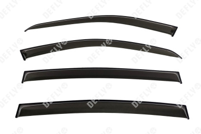 Дефлекторы окон Renault Sandero Stepway, 2010-2014