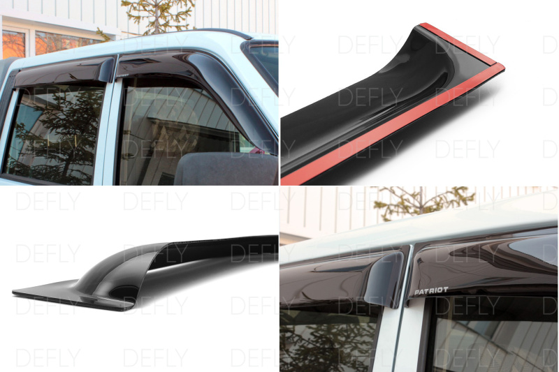 Дефлекторы окон BigSize Mitsubishi Delica, 1994-2007, 4 поколение