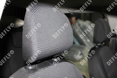 Чехлы на сиденья Renault Logan (L52), 2014-2022, задний ряд 60/40, жаккард 