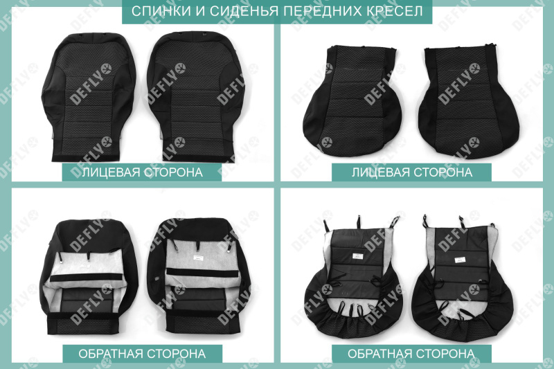Чехлы на сиденья Nissan Primera (P12), 2001-2005, правый руль, универсал, жаккард