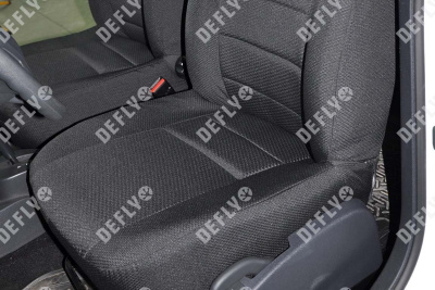 Чехлы на сиденья Nissan Almera, 2012-2019, задний ряд 60/40, жаккард 