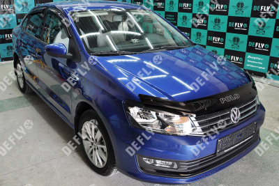 Дефлектор капота Volkswagen Polo, 2015-2020