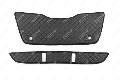 Утеплитель радиатора для Toyota Roomy, 2016-2020, экокожа черная 