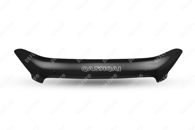 Дефлектор капота Nissan Qashqai (J10), 2010-2013, рестайлинг