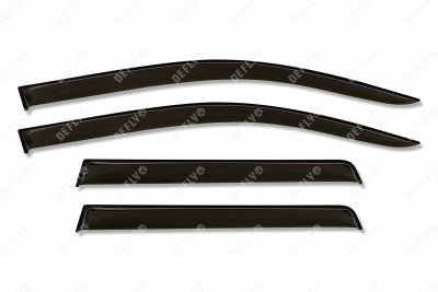 Дефлекторы окон Mitsubishi Outlander (CU0W), 2002-2007