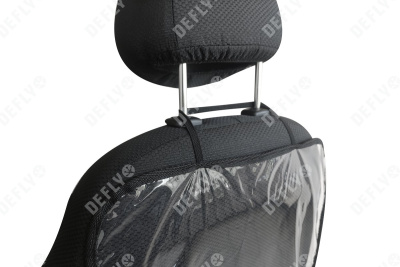 Защитная накидка на спинку переднего кресла автомобиля, прозрачная 