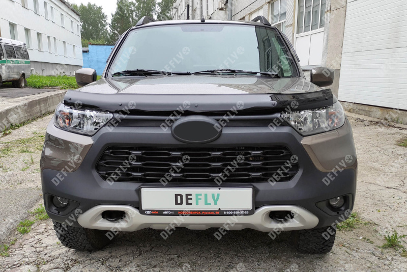 Дефлектор капота NEOFIX Лада Нива Тревел, 2020-н.в.