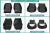 Чехлы на сиденья Toyota Land Cruiser Prado (J120), 2002-2009, левый руль, жаккард 